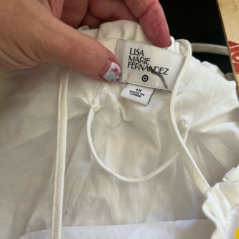Summer dress with pockets. Sz 1X - Picture 4 of 6